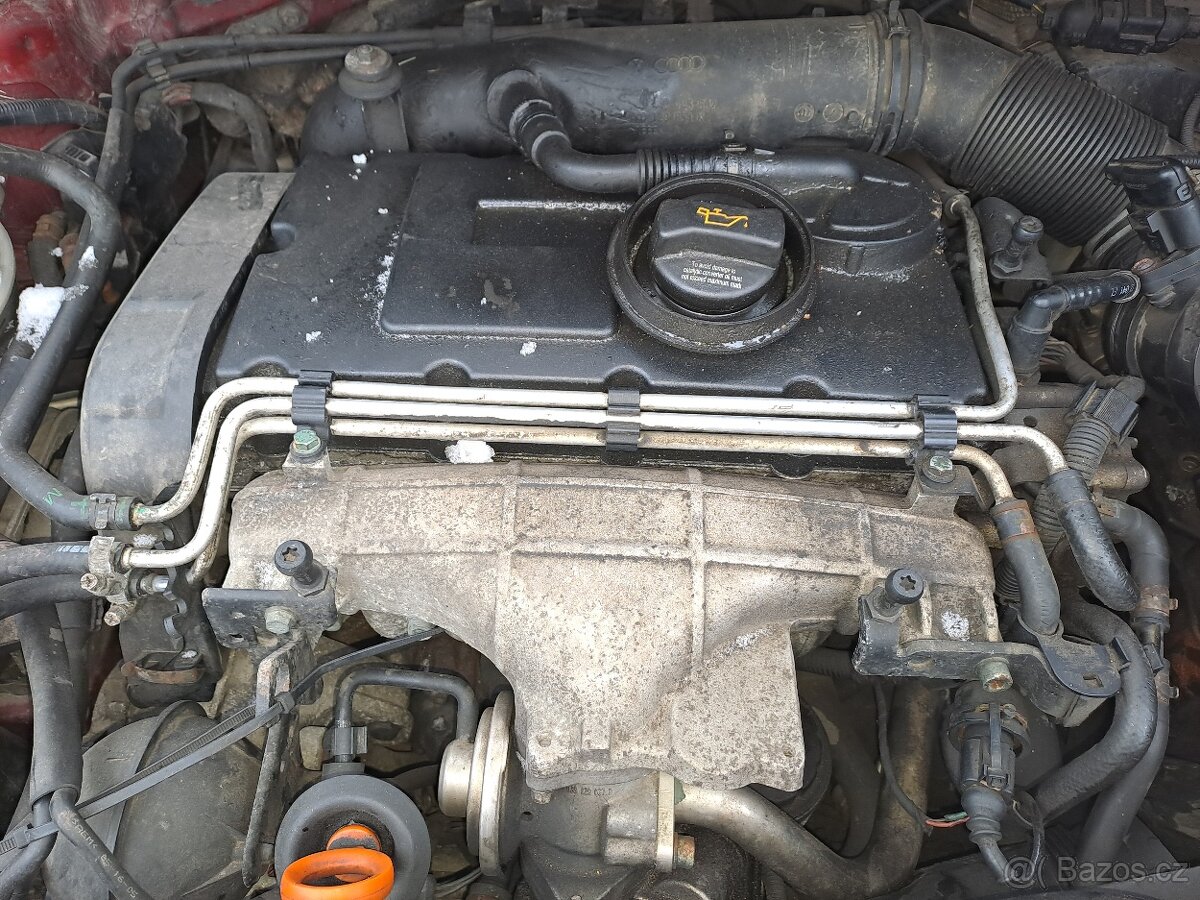 Motor 2.0 tdi pd 103kw 16v kod bkd BKD 6KVALT prevodovka