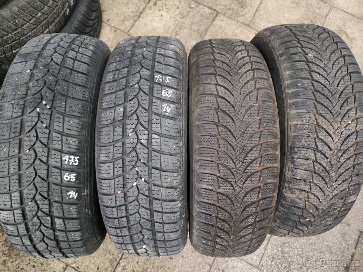 Prodám zimní pneumatiky 175/65 R14