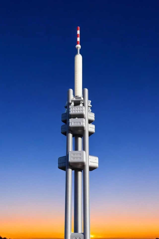 Žižkovská věž / Zizkov Tower (3D model)