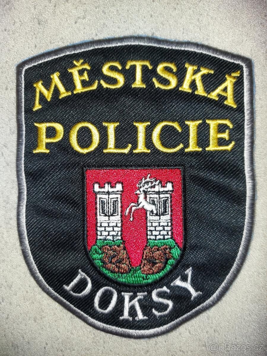 Nášivky MĚSTSKÁ POLICIE 3