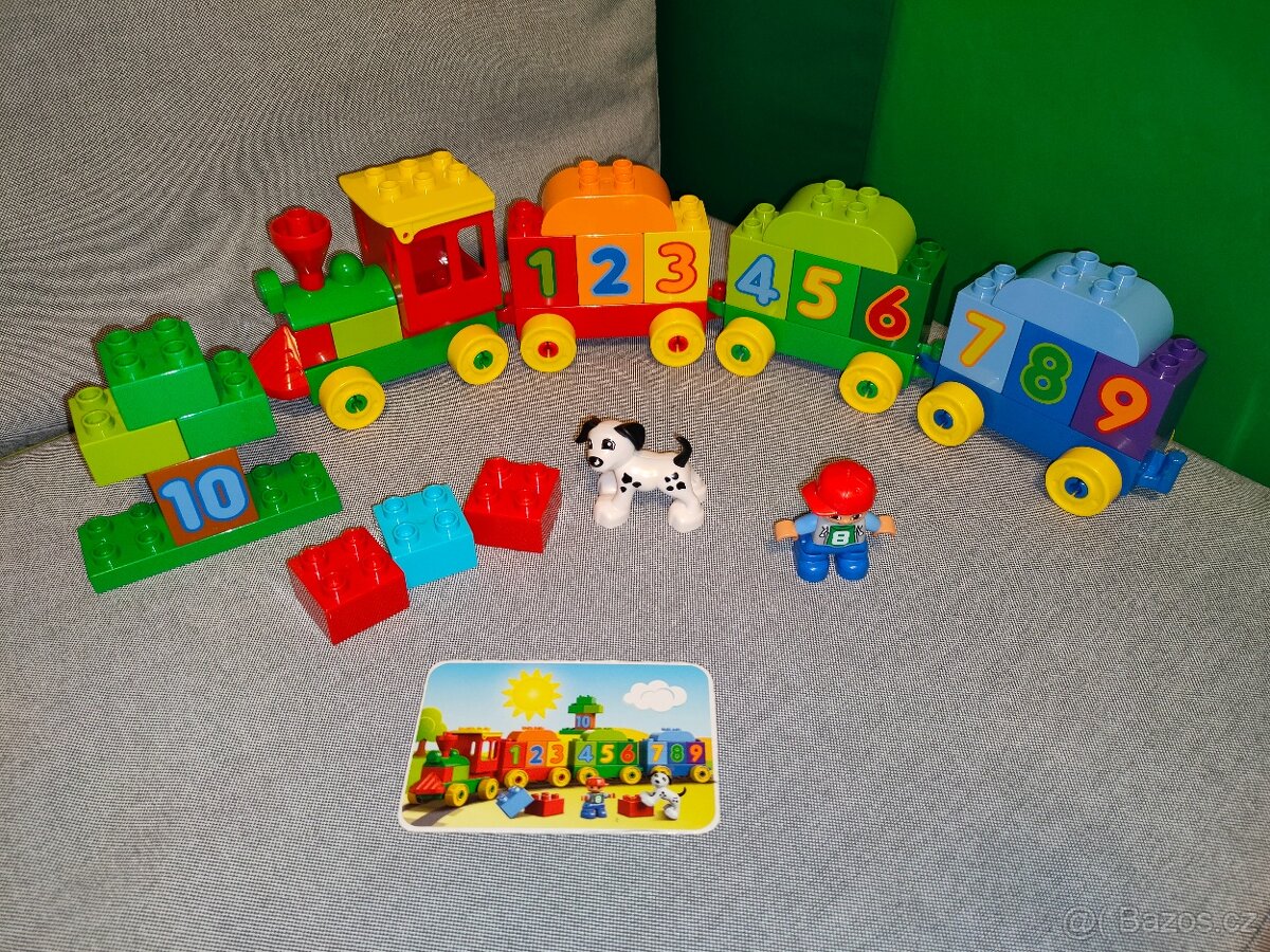 LEGO Duplo 10558 - Vláček plný čísel