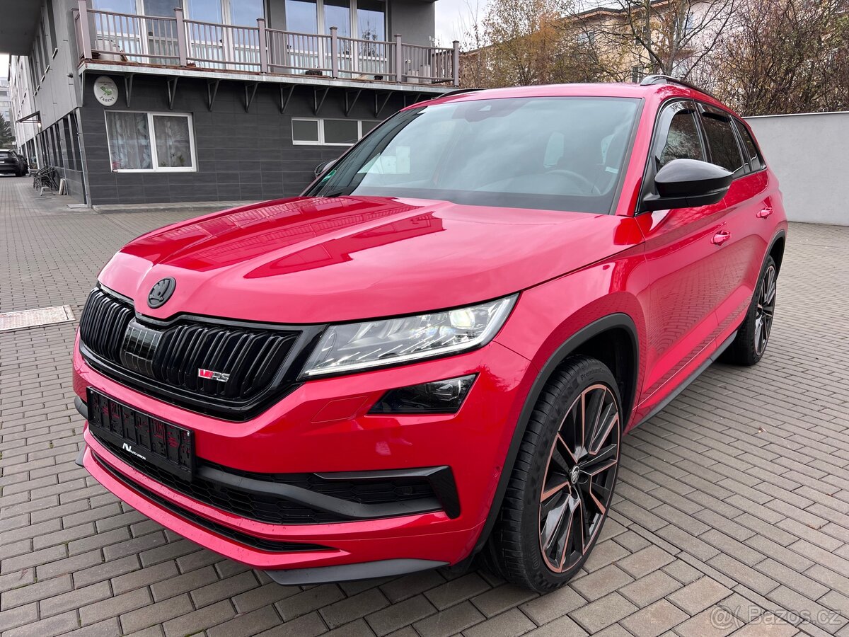 Škoda Kodiaq 2.0 BiTDi RS 176kw Top STAV + Výbava 7 míst