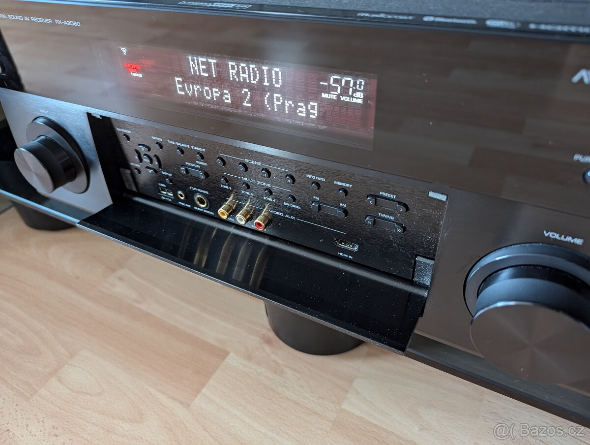 Receiver Yamaha RX-A2060 Aventage - DOLBY ATMOS - ZÁRUKA