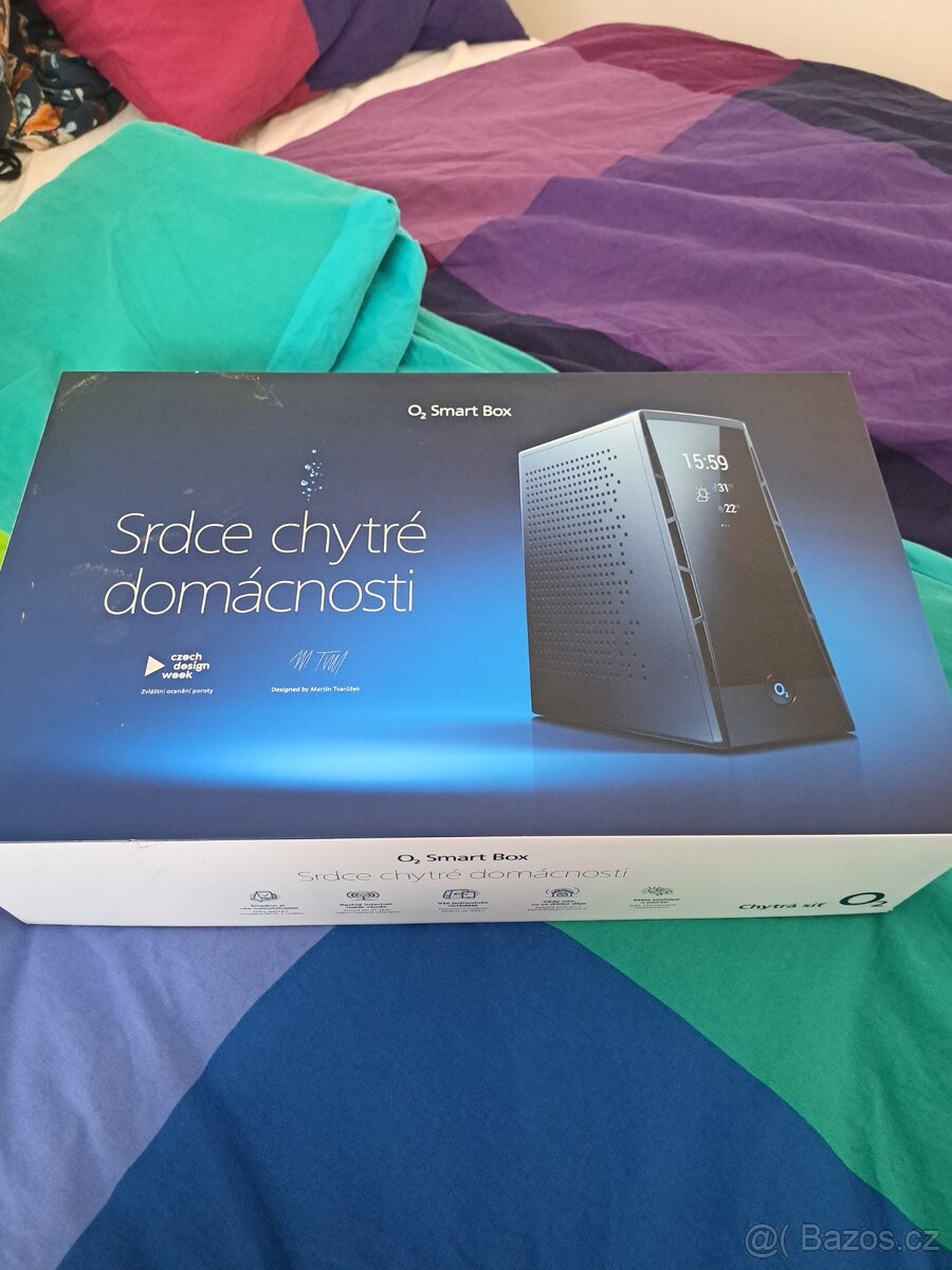 O2 tv smart box + set box + ovladač