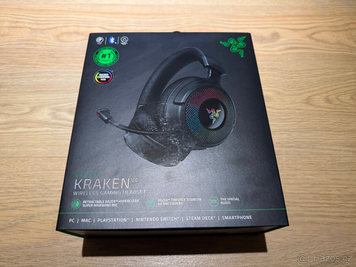 Razer Kraken V4 Wireless Gaming Headset - nový