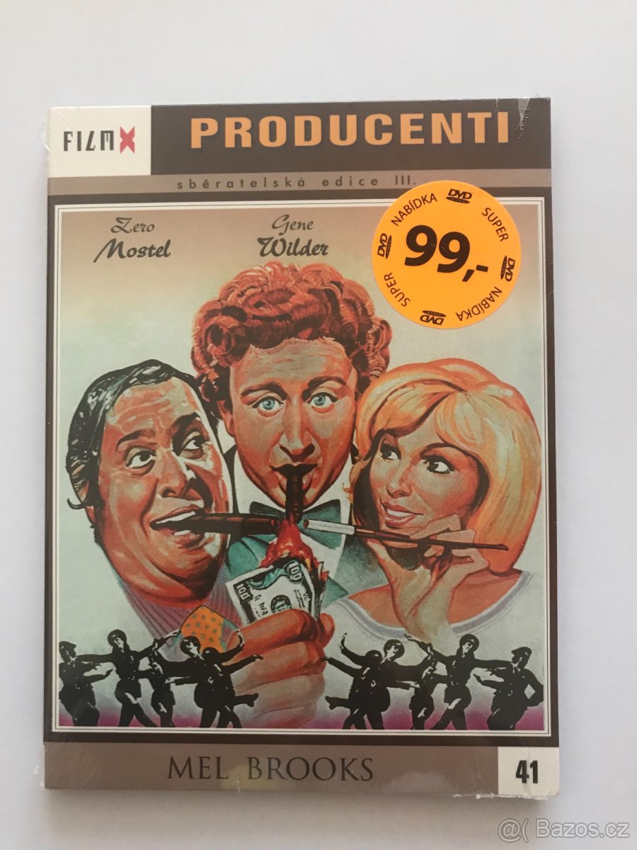 DVD Producenti, NOVÉ, originál.zabalené