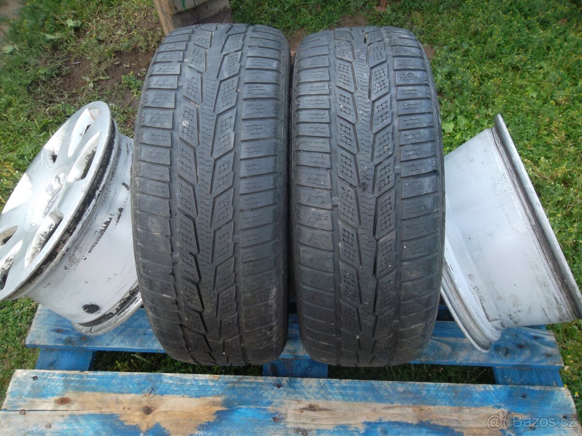 205 / 55 R16 H pneu, ALU disky, kola