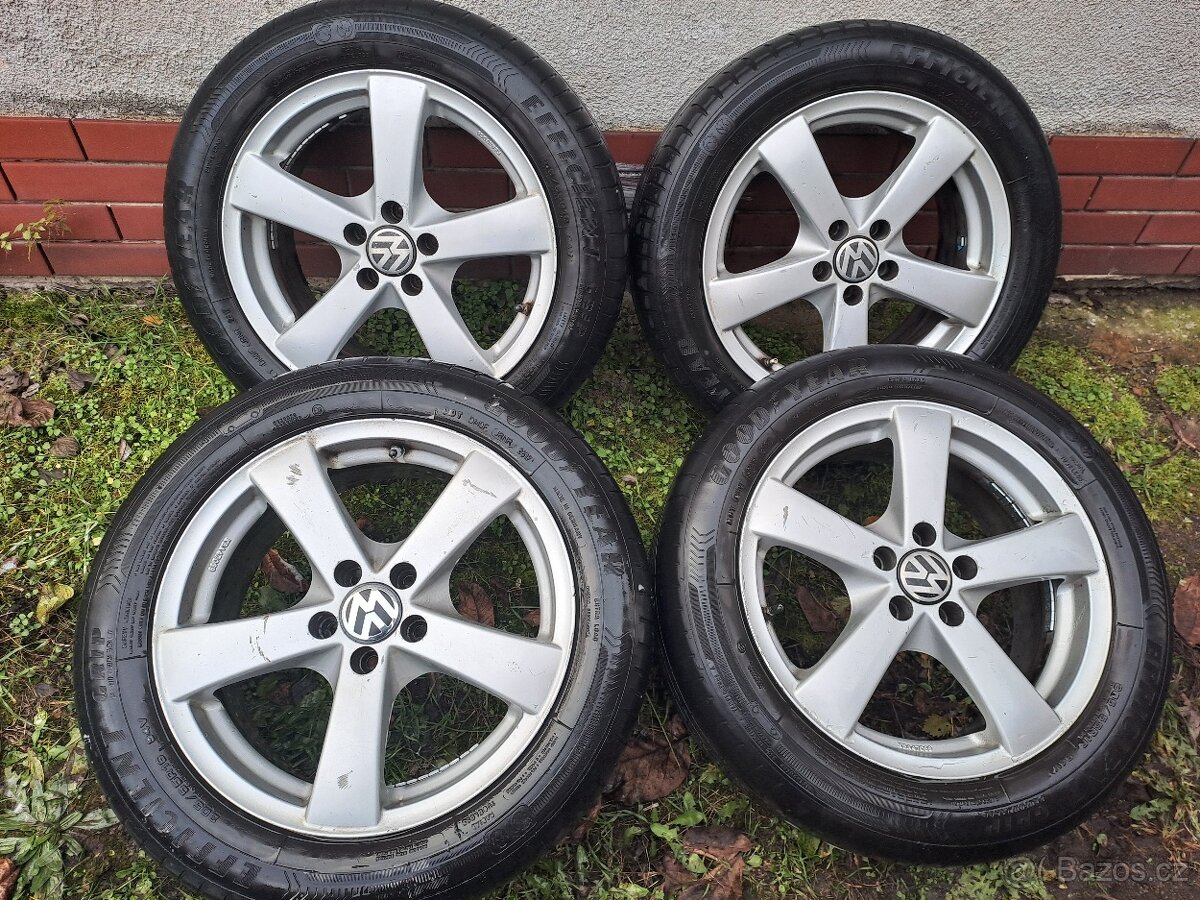 Alu kola 5x100 Octavia Golf,Leon 205/55 R16