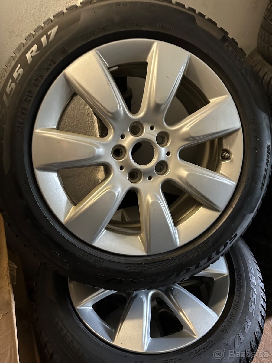 5x112 r17 225/55r17 zimni 7mm pirelli