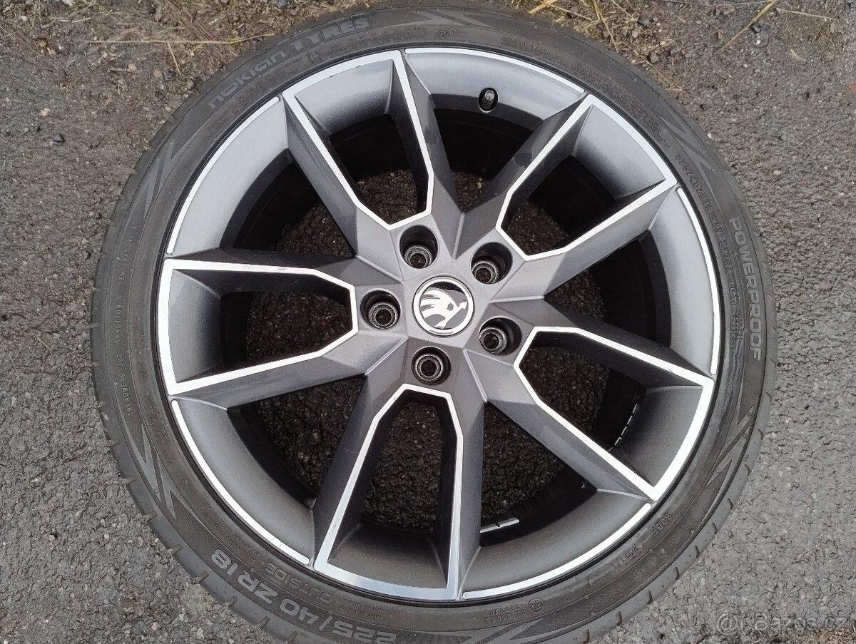 Letní sada org. Škoda GEMINI 18" - 5x112 - 225/40/18