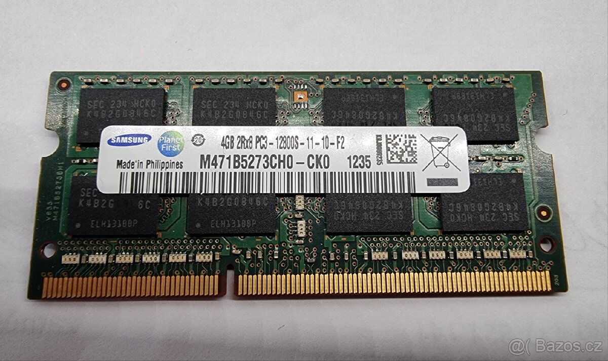 SAMSUNG RAM DDR3 4GB 1600MHz