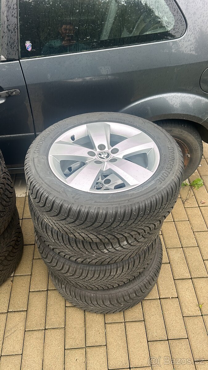 Zimní sada škoda scala 195/60 R16