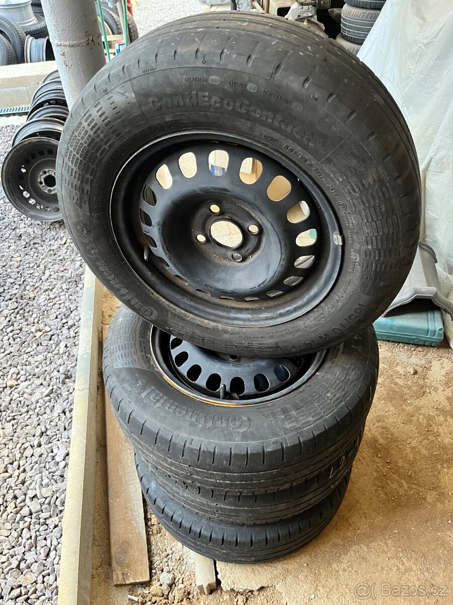 Plechové disky Opel Corsa E 4x100 r14