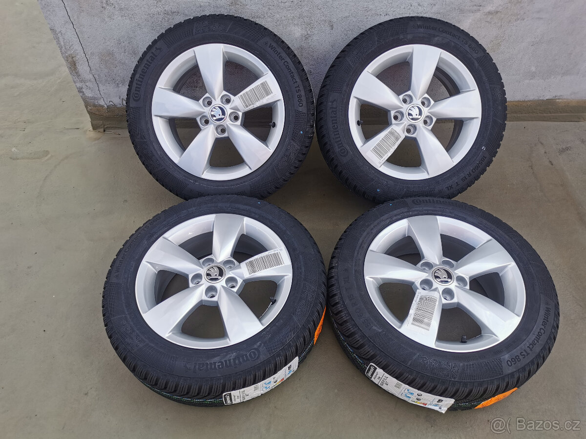 185/60R15 NOVÁ zimní pneu škoda fabia III rapid 6x15 5x100