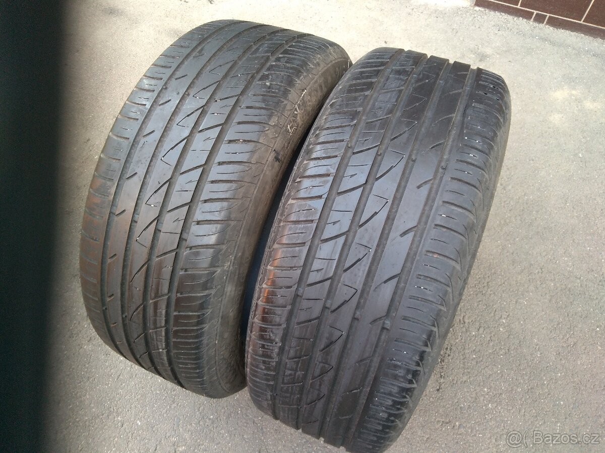 Prodám 2 letní gumy Best Drive Summer 215/55 R17 DOT 0320