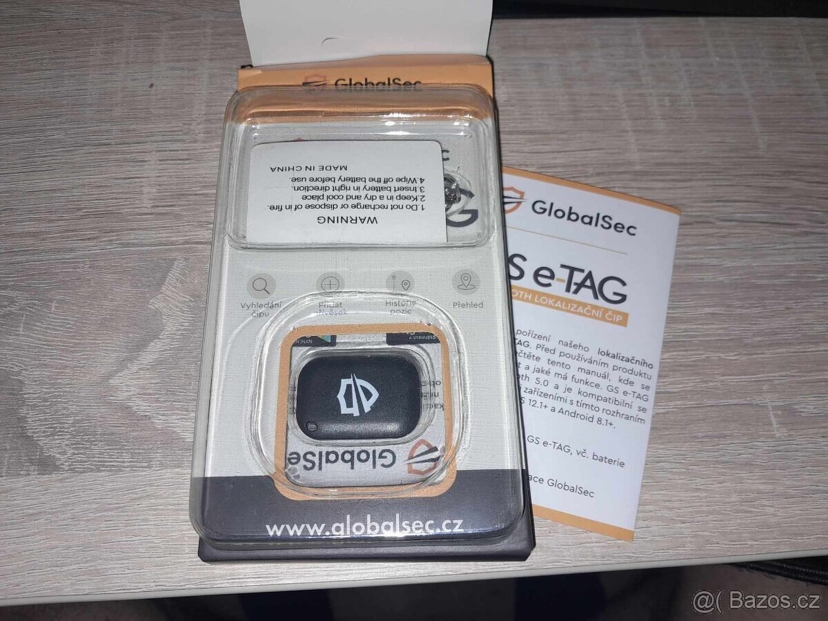 GlobalSec GS e-TAG, Bluetooth lokalizační čip