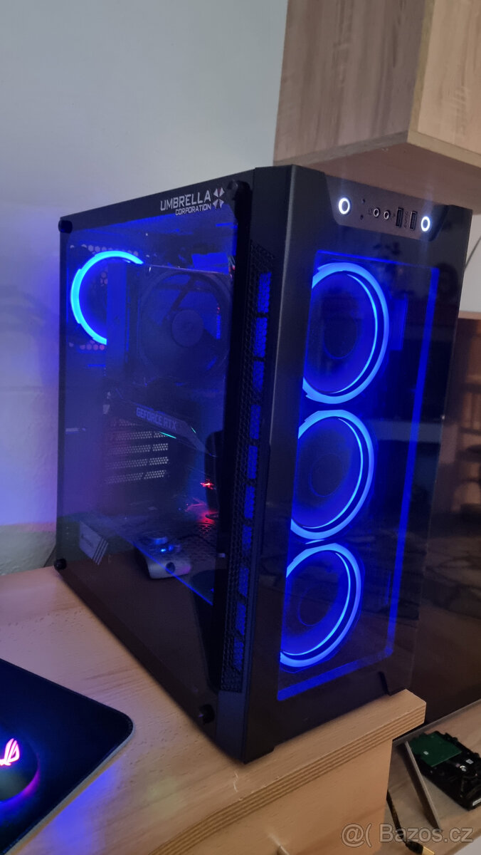 Herní PC  RTX 3080 Ti. i7 8700K, 2TB NVMe, 32GB RAM