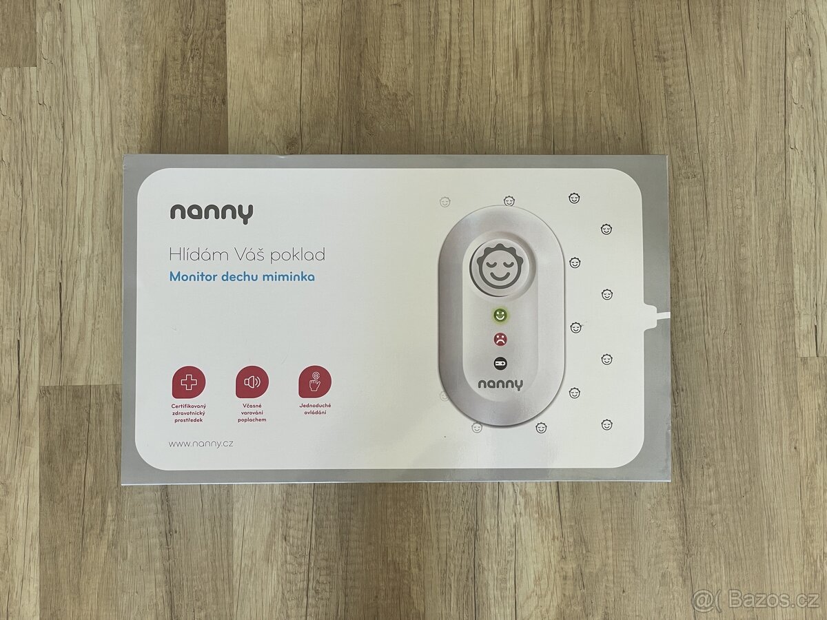 Jablotron BM02 Nanny Monitor dechu pro miminka (záruka)