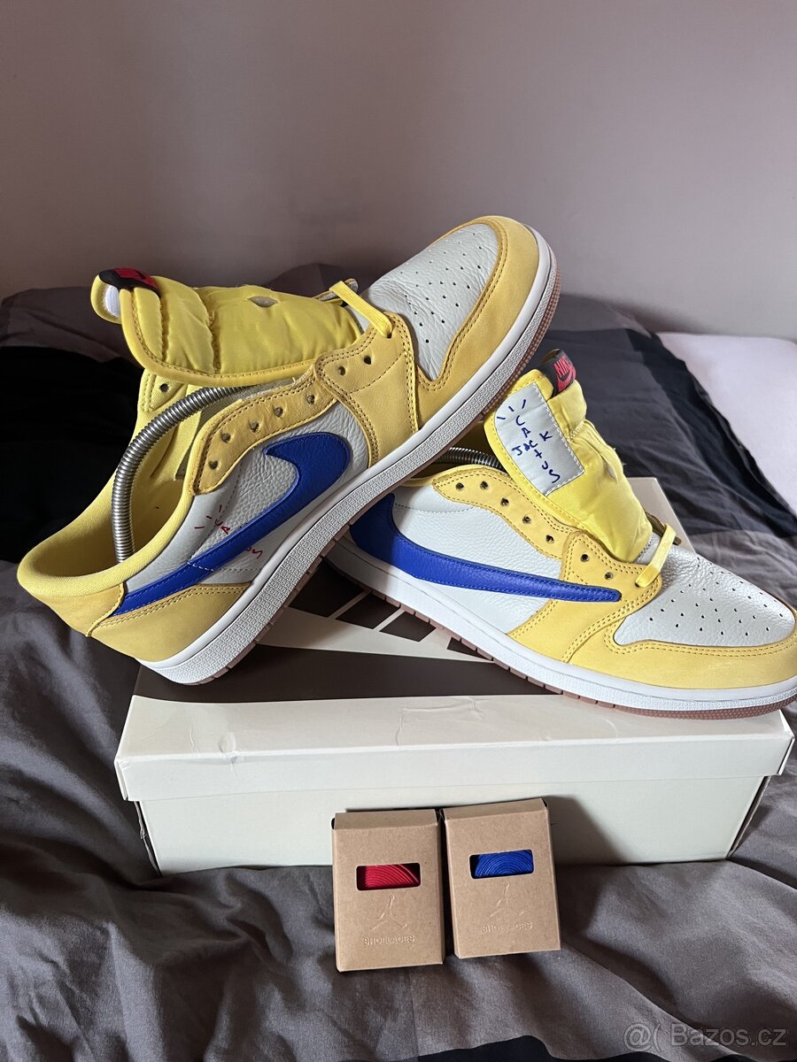 Air Jordan 1 Low OG x Travis Scott Canary