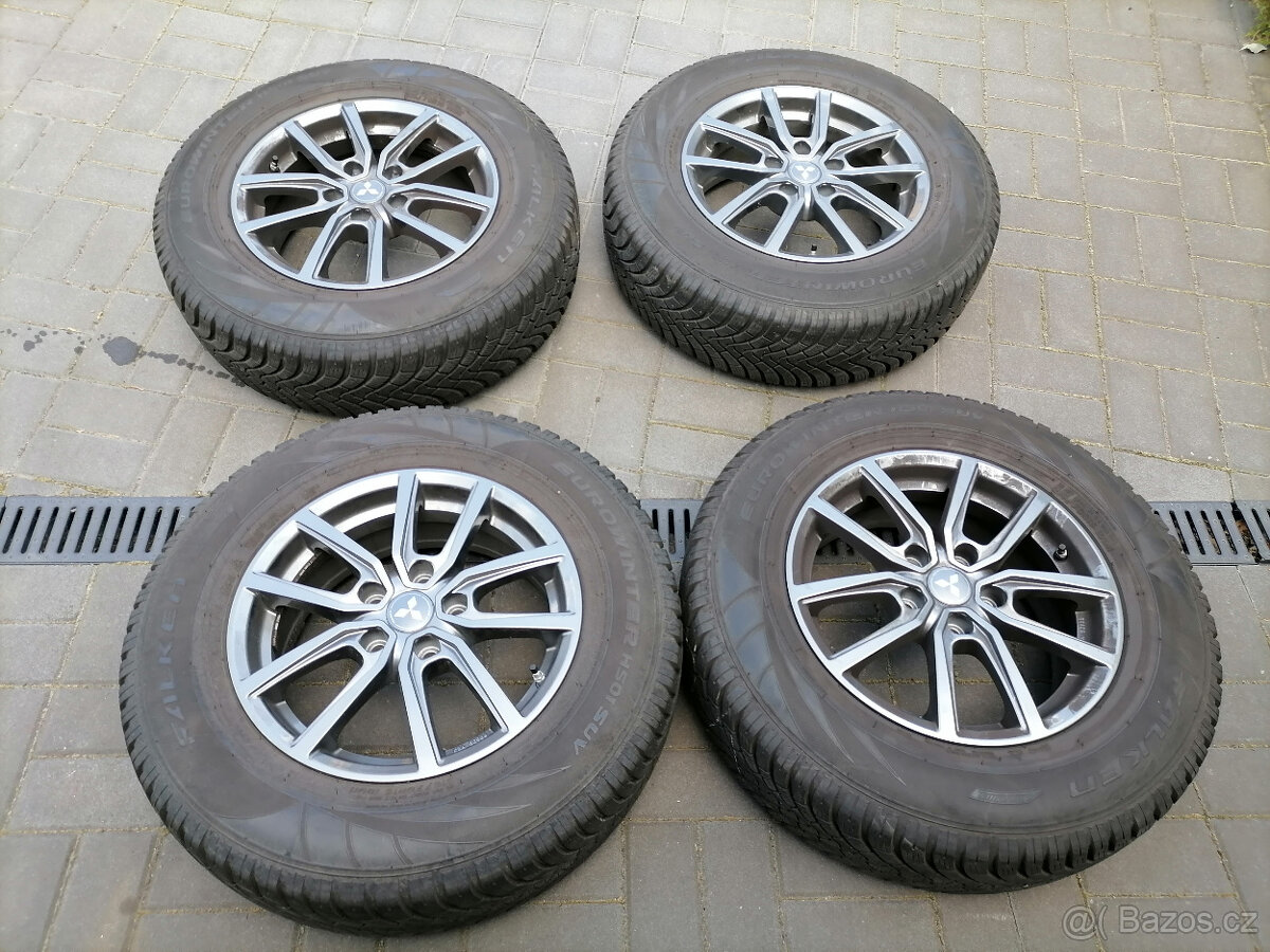 Mitsubishi ASX orig alu kola 16" zimní pneu 6,5Jx16H2 114,3