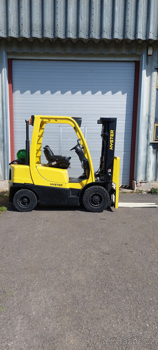 Hyster H2.5 FT LPG, zdvih 4,9 m triplex nosnosť 2,5 t