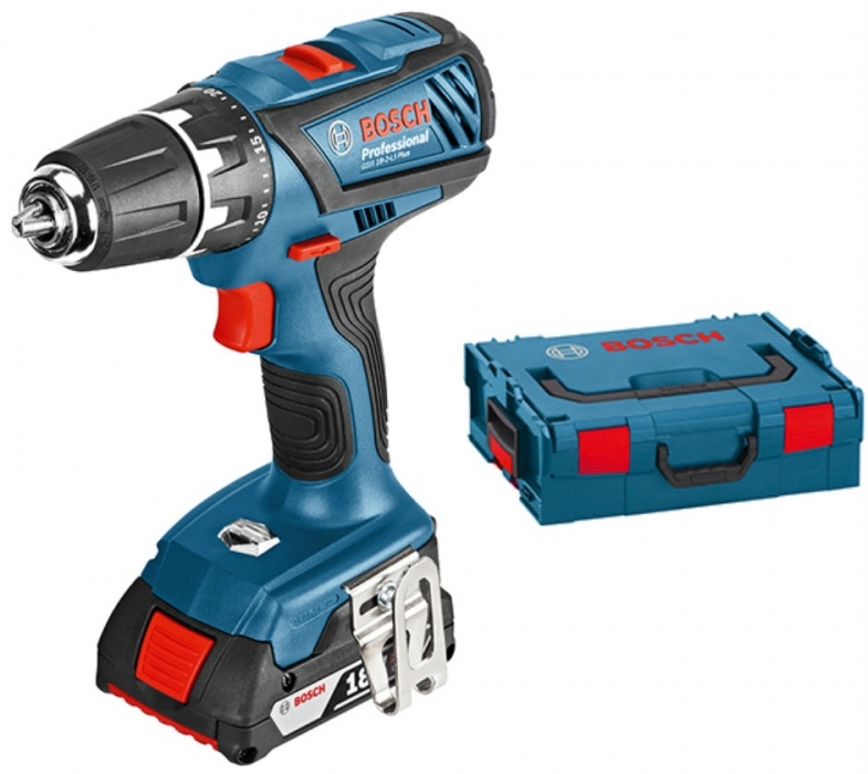 Bosch Professional Aku vrtací šroubovák GSR 18-2-LI Plus