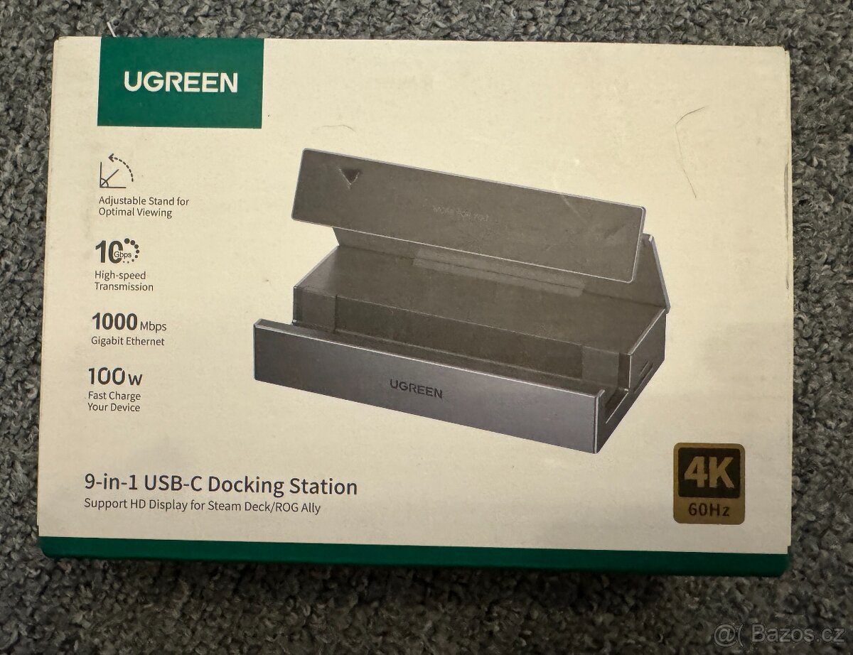 Dockovací stanice pro Steam Deck/Rog Ally Ugreen