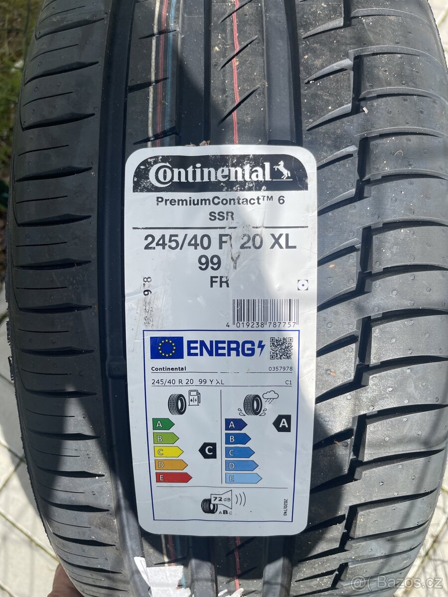 Continental Premium Contact 6 SSR 245/40 R20 99Y