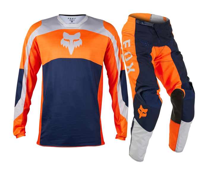 MX komplet FOX 180 crosskleding orange 2024