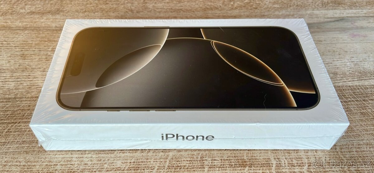 iPhone 16 Pro 256GB přírodní titan