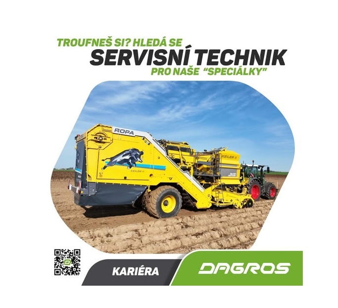 Servisní technik - zemědělská technika