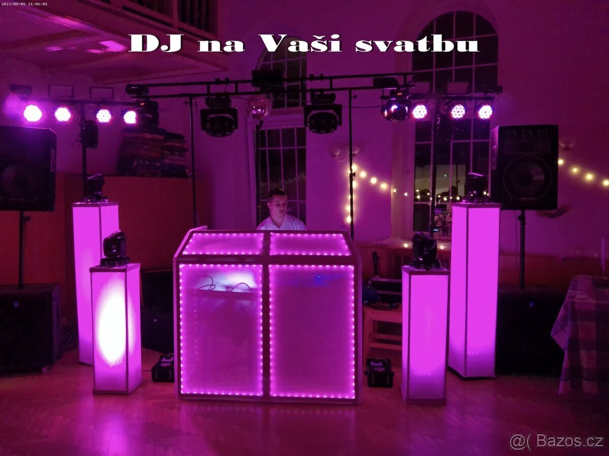 Svatební DJ - zajištění hudební produkce