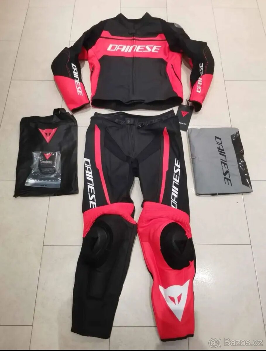 Dainese Mistel-Pánská kožená moto kombinéza, nová