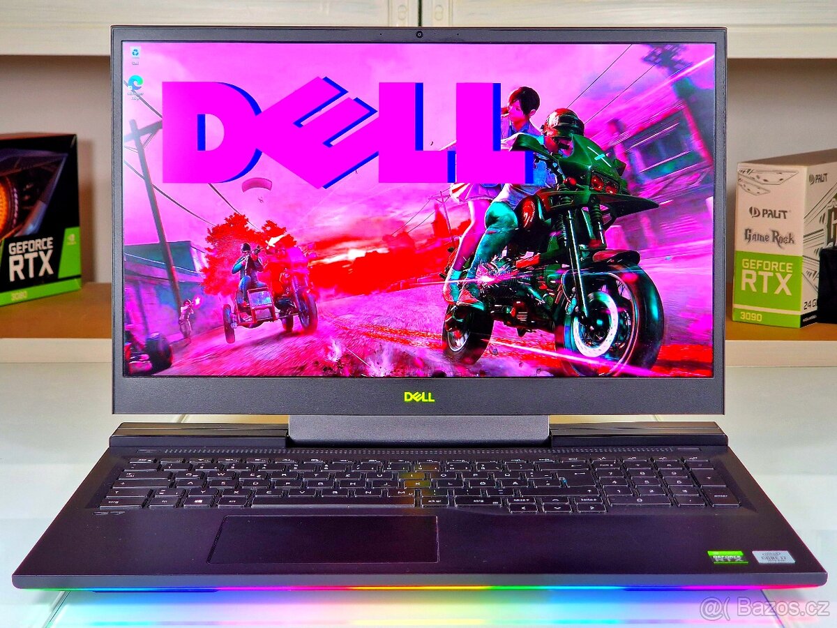 Herní notebok DELL G7 -17,3" 144Hz | RTX 2070 SUPER | RGB