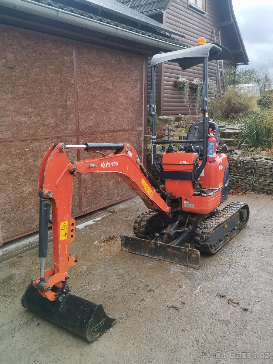 Minibagr Kubota U10-3