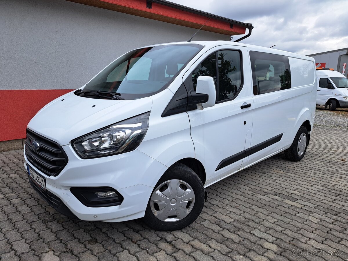 2019 FORD TRANSIT CUSTOM L2H1 6 míst DPH