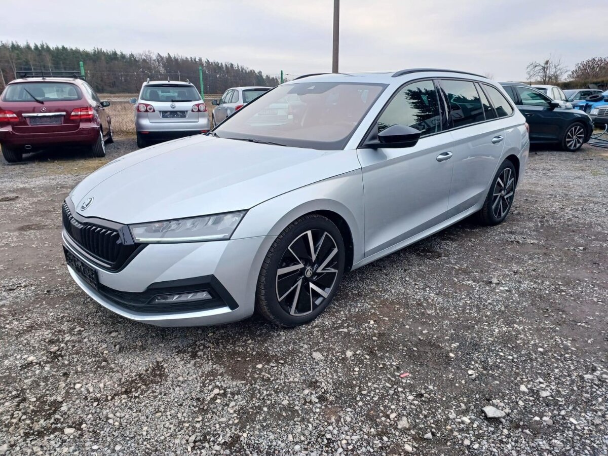 ŠKODA OCTAVIA 4, 2.0TDI, AUTOMAT, SPORTLINE, r.v.2021