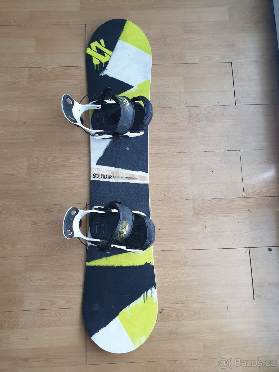 Snowboard VÖLKL SQUAD JR. délka 132 cm