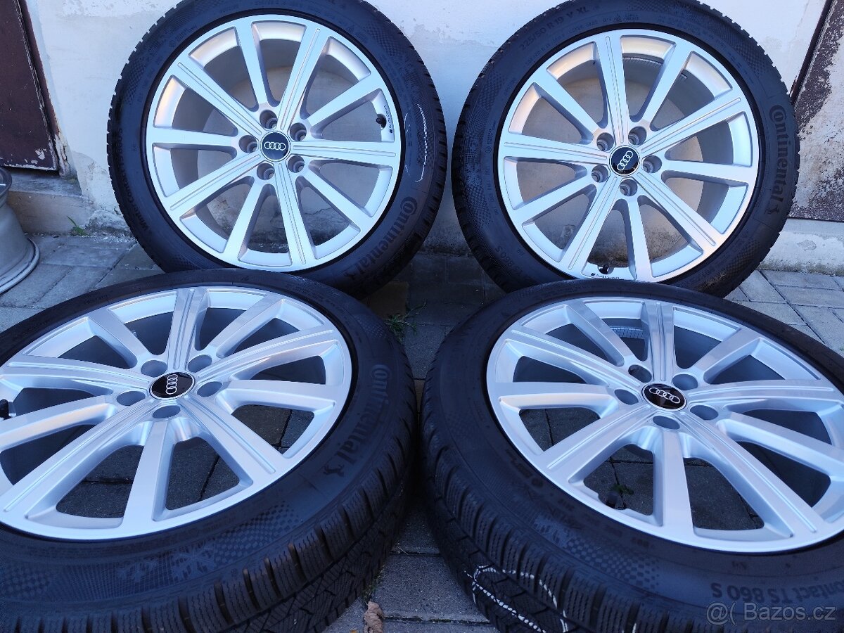 ALU 5x112 r19 AUDI + ZIMNÍ PNEU - ZÁNOVNÍ SADA