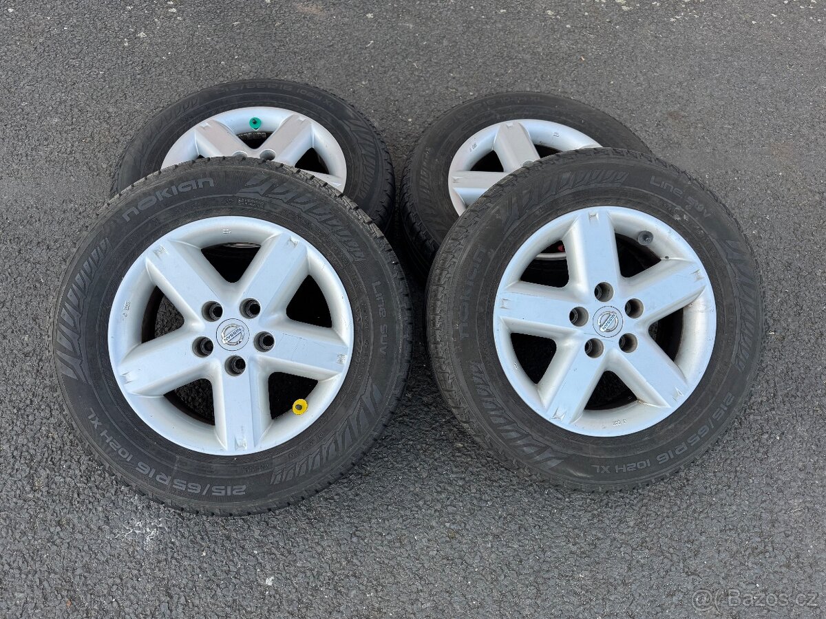 Alu originální letní sada Nissan 5x114,3 215/65/16 XL