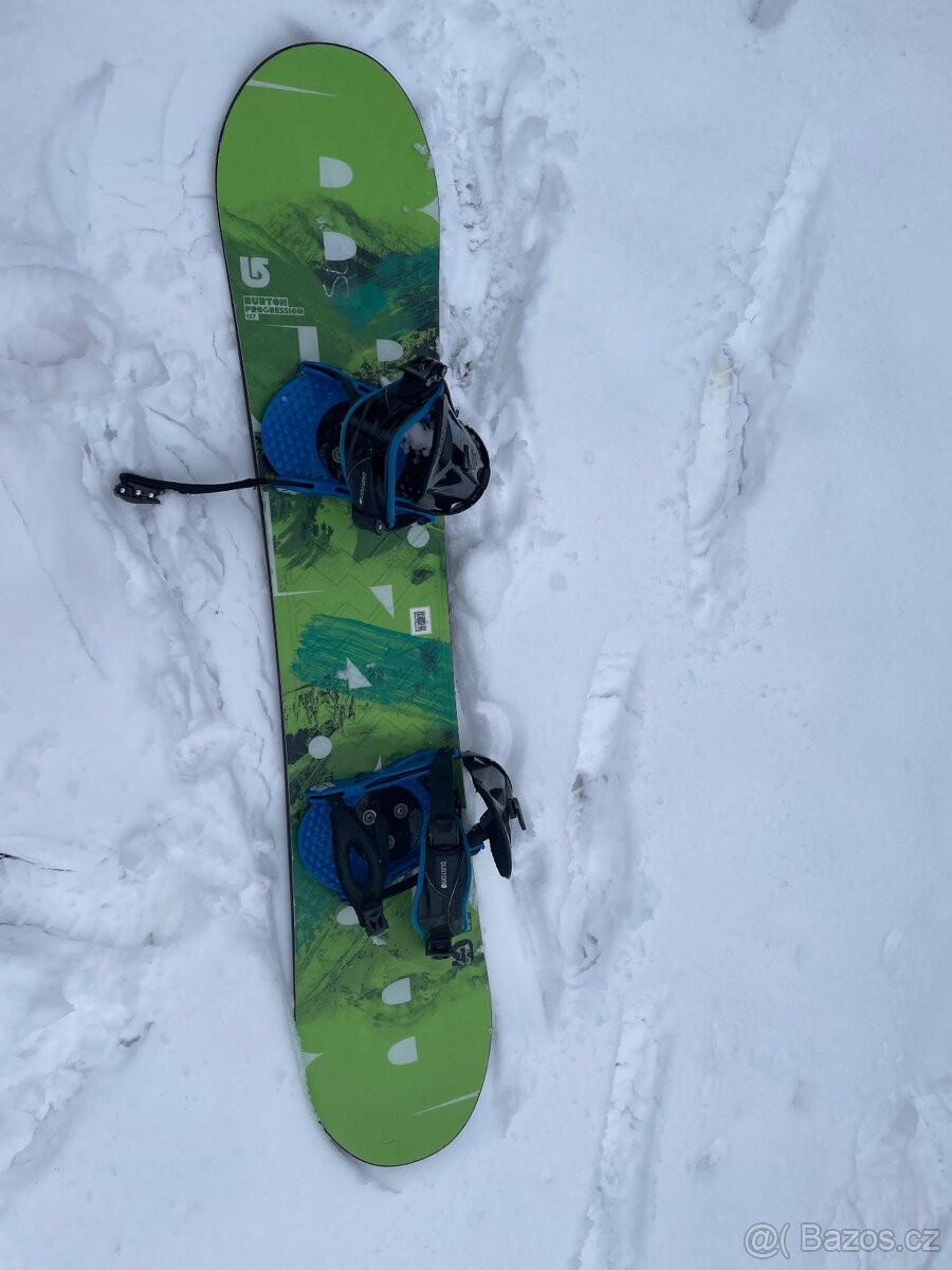 Snowboard Burton progression 137