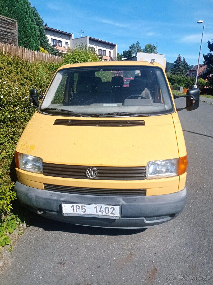 VW Transporter T4 valník,Doka, DoubleCab 1.9 TD