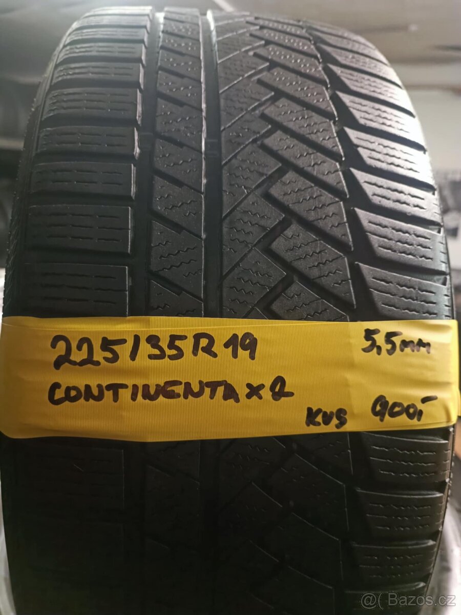 225/35r19 zimní pneu Continental