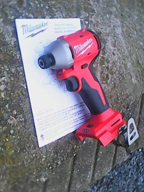 Milwaukee M18 BLIDR-0 Rázový utahovák 1/4 hex 190Nm