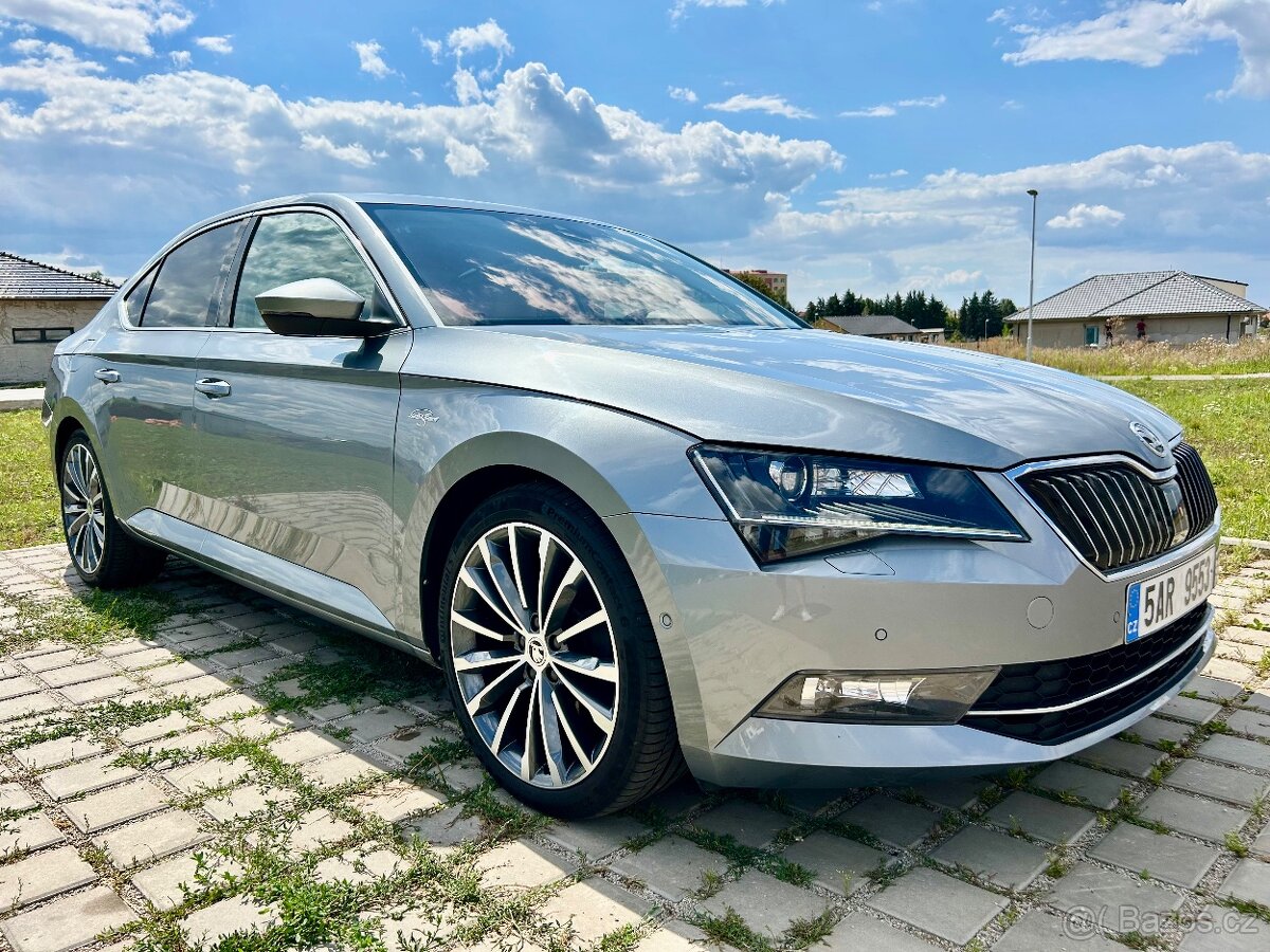 Škoda Superb 3 2.0 TDi 140kw 4x4 DSG Laurin & Klement ČR