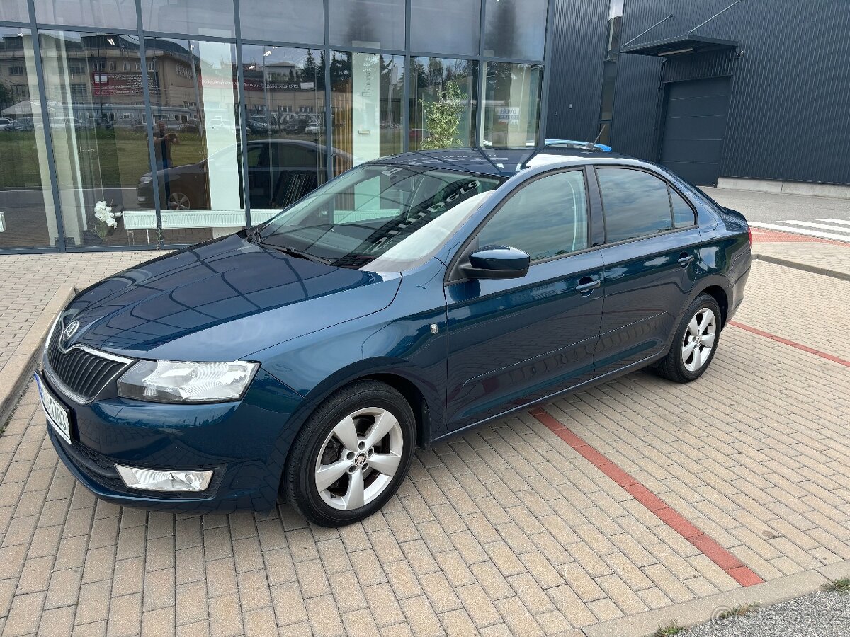 Škoda Rapid 1.6TDi 77kW 1 Majitel Top stav