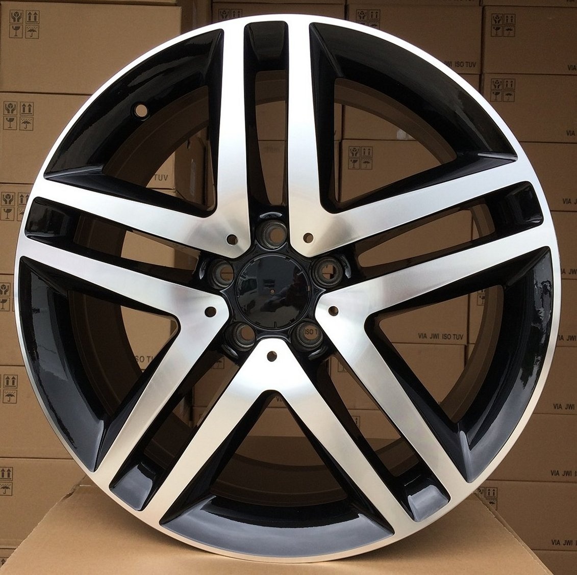 Alu kola 19" Mercedes V a Vito 5x112 R19 zátěžové