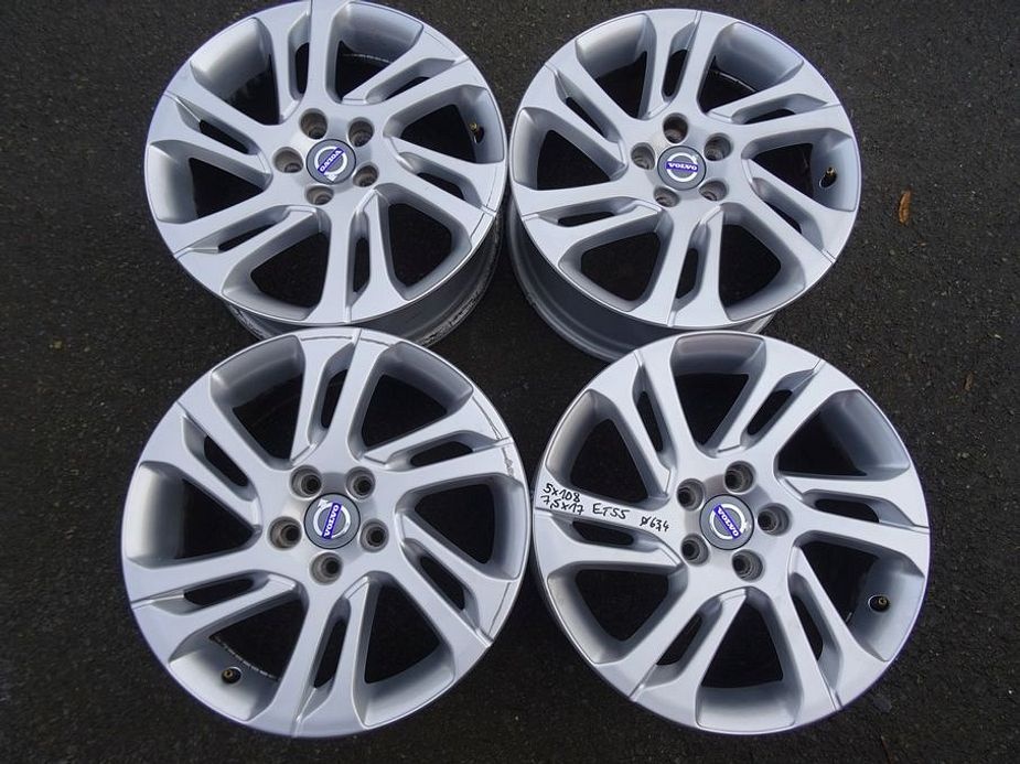 Alu disky originál Volvo 17", 5x108, ET 55, šířka 7,5J