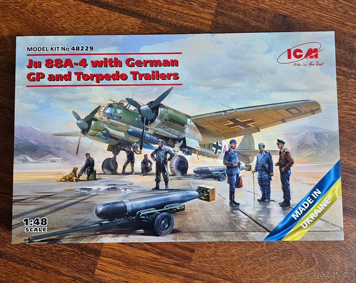 Ju 88A-4 1/48 ICM Diorama - Třebíč | Bazoš.cz