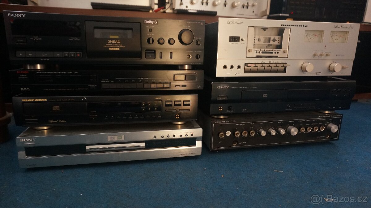 7x Hifi SONY Marantz Luxman Kenwood Transiwatt